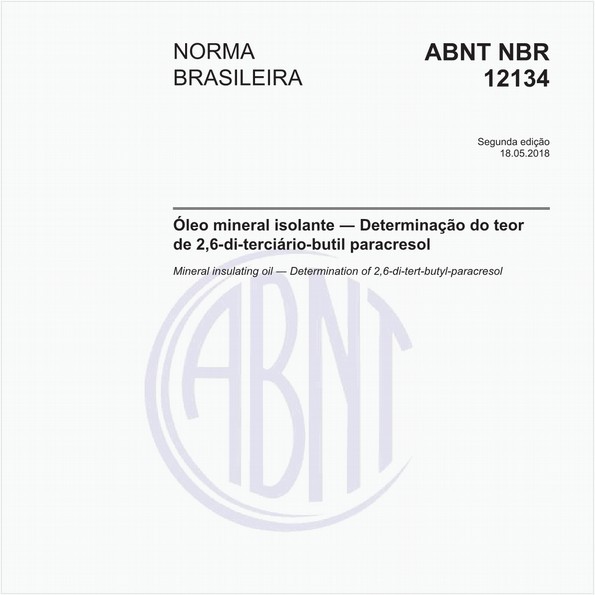NBR12134 de 05/2018