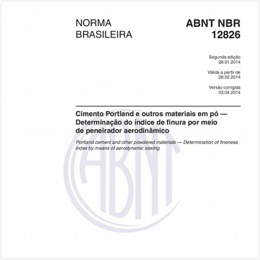 NBR12826 de 01/2014