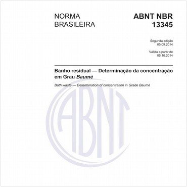 NBR13345 de 09/2014