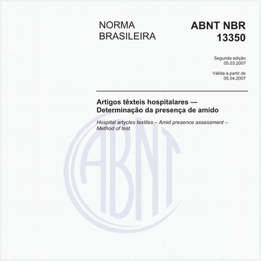 NBR13350 de 03/2007
