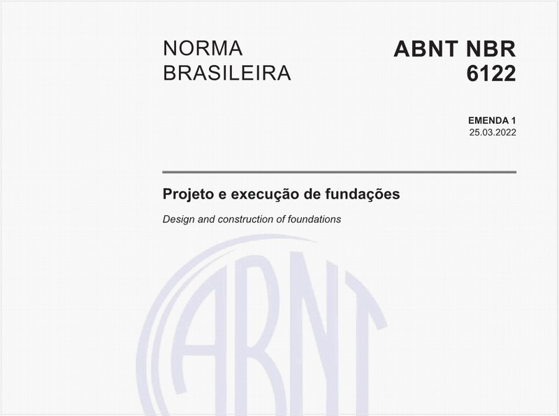 Projeto e execução de fundações