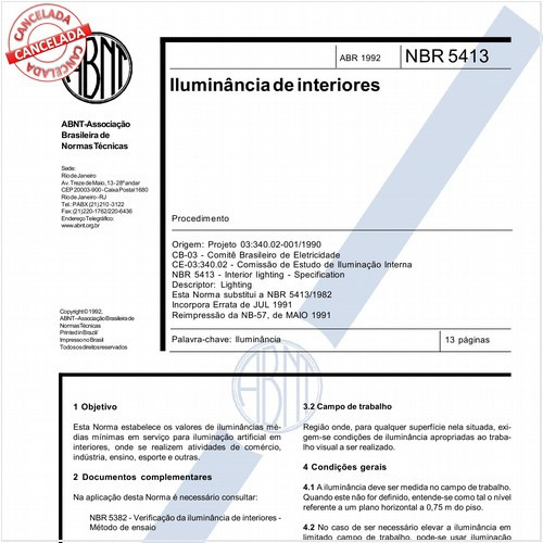 Iluminância de interiores