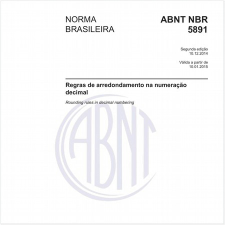 Regras de arredondamento na numeração decimal