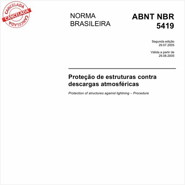 NBR5419 de 05/2015
