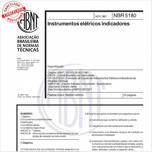 Instrumentos elétricos indicadores