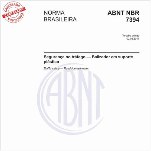 Segurança no tráfego - Balizador em suporte plástico