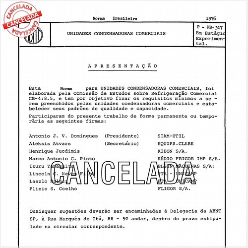 Unidades condensadoras comerciais