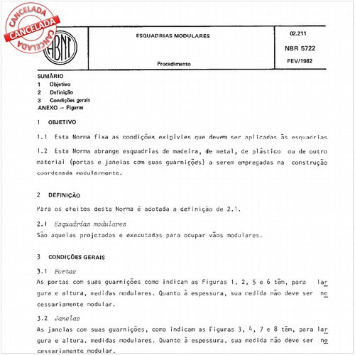Esquadrias modulares