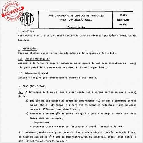 Posicionamento de janelas retangulares para construção naval