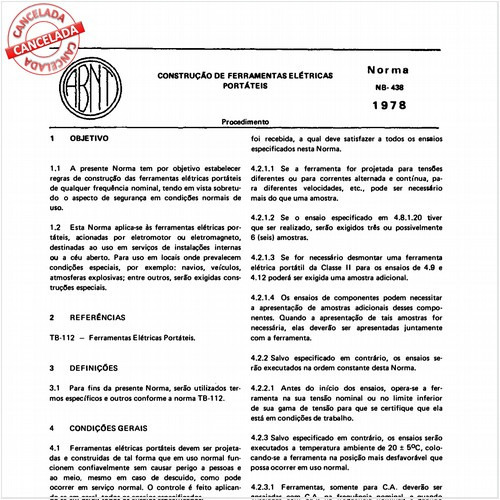 Construção de ferramentas elétricas portáteis