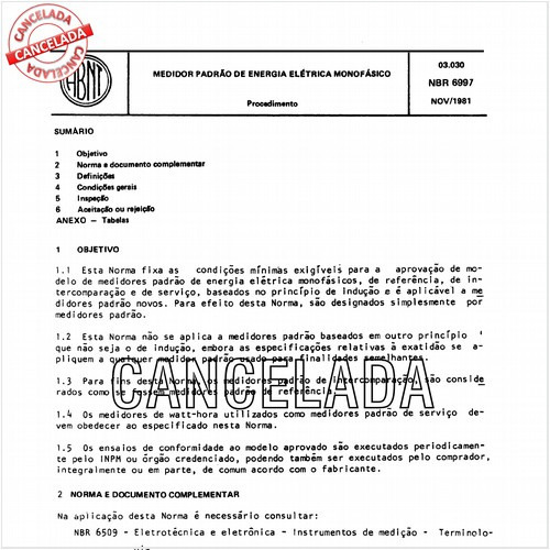 Medidor-padrão de energia elétrica monofásico