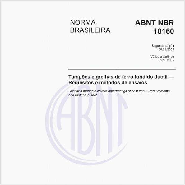 NBR10160 de 09/2005