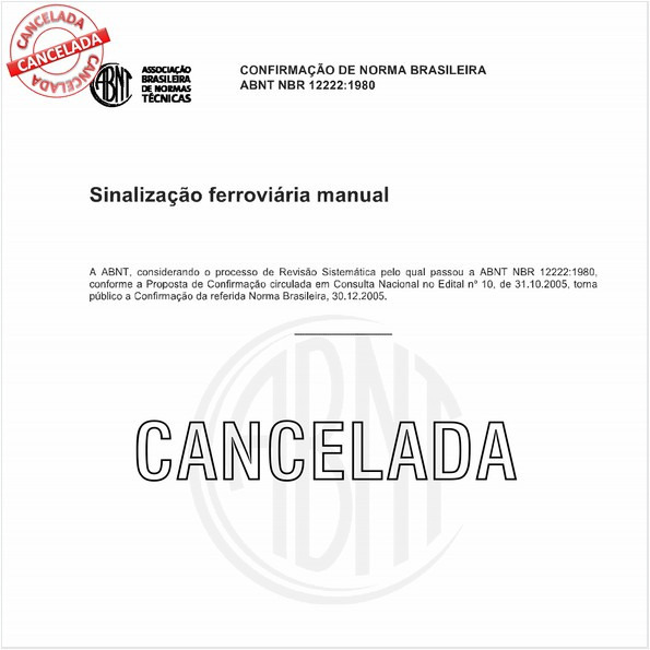 Sinalização ferroviária manual