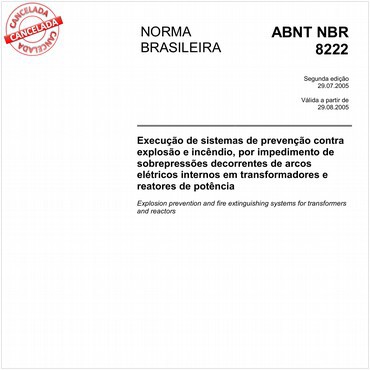 NBR8222 de 07/2005