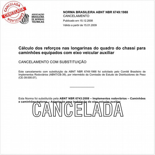 Cálculo dos reforços nas longarinas do quadro do chassi para caminhões equipados com eixo veicular auxiliar