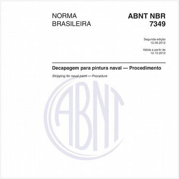 NBR7349 de 09/2012
