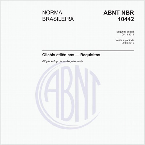 Glicóis etilênicos — Requisitos