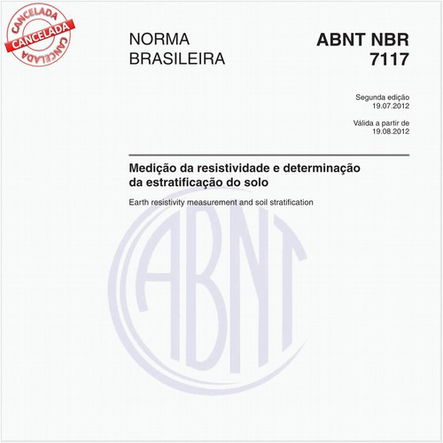 Medição da resistividade e determinação da estratificação do solo