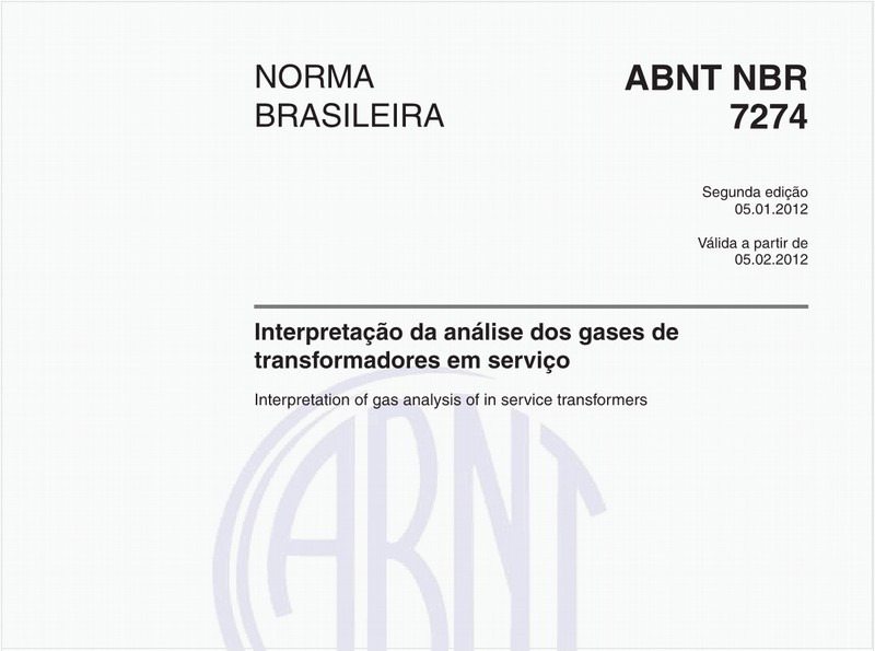 Interpretação da análise dos gases de transformadores em serviço