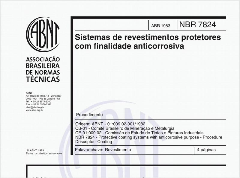 Sistemas de revestimentos protetores com finalidade anticorrosiva