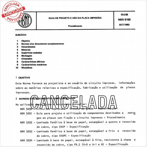 Guia de projeto e uso da placa impressa