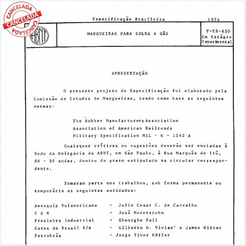 Mangueiras para solda a gás