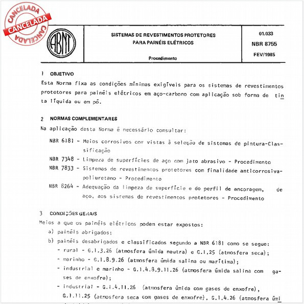 Sistemas de revestimentos protetores para painéis elétricos