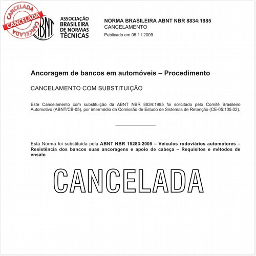 Ancoragem de bancos em automóveis