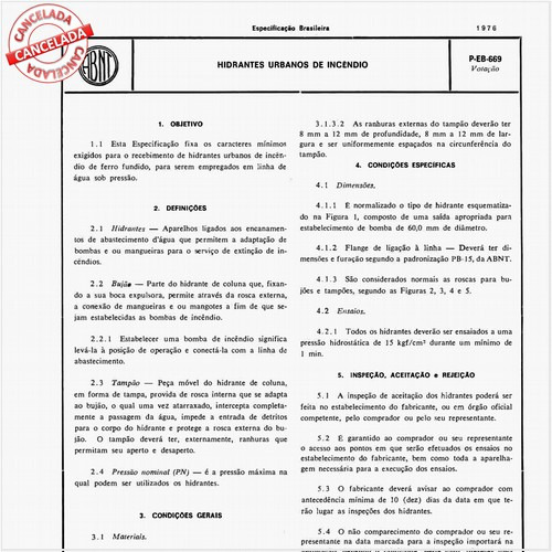 Hidrantes urbanos de incêndio