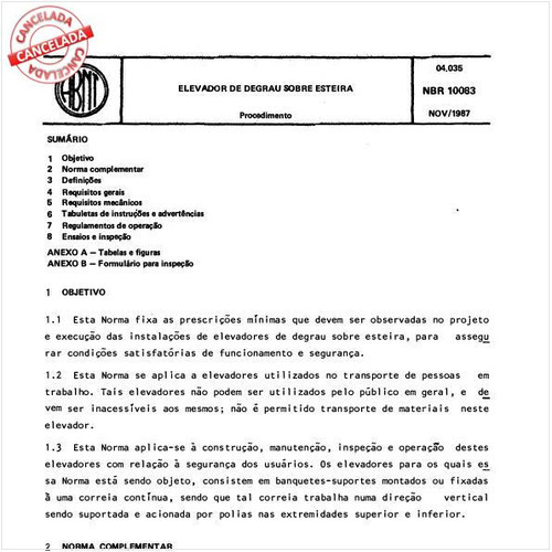 Elevador de degrau sobre esteira