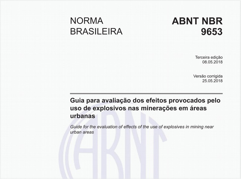 Guia para avaliação dos efeitos provocados pelo uso de explosivos nas minerações em áreas urbanas