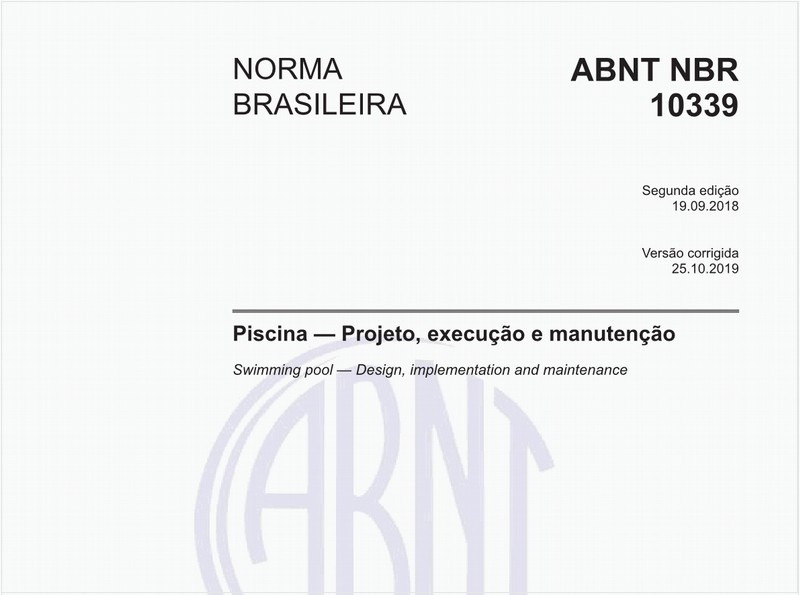 Piscina — Projeto, execução e manutenção