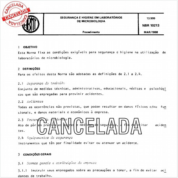 Seguranca e higiene em laboratórios de microbiologia