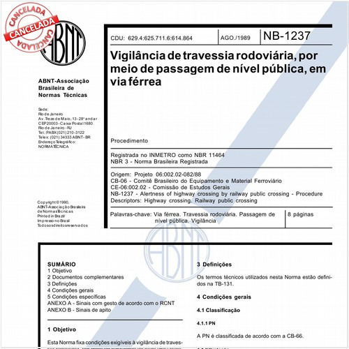 Vigilância de travessia rodoviária, por meio de passagem de nível pública, em via férrea