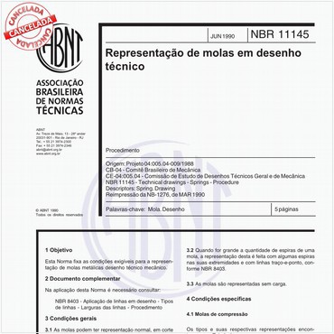 NBR11145 de 06/1990