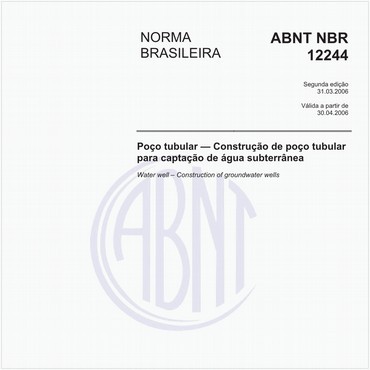 NBR12244 de 03/2006