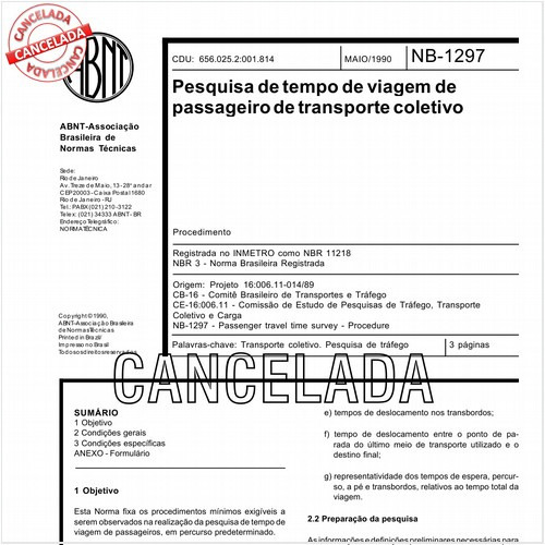 Pesquisa de tempo de viagem de passageiro de transporte coletivo
