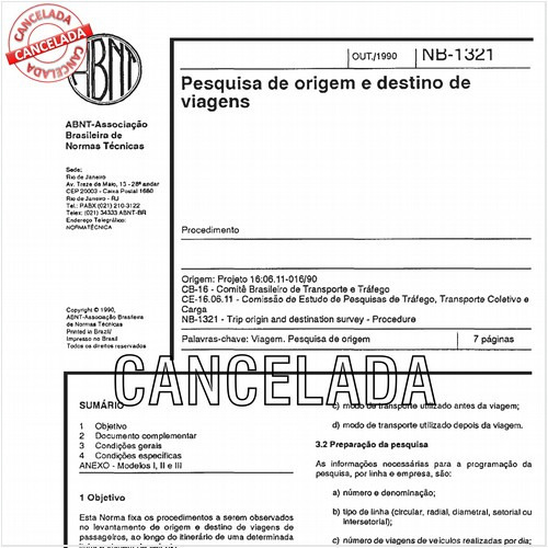 Pesquisa de origem e destino de viagens