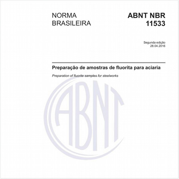 Preparação de amostras de fluorita para aciaria