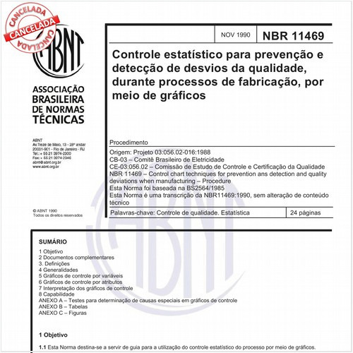 Controle estatístico para prevenção e detecção de desvios da qualidade, durante processos de fabricação, por meio de gráficos