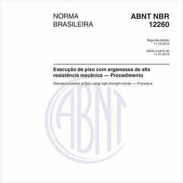 NBR12260 de 12/2012