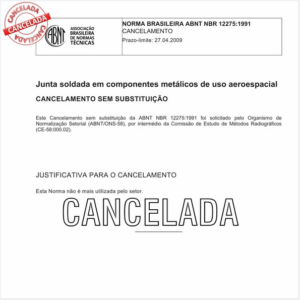 Junta soldada em componentes metálicos de uso aeroespacial
