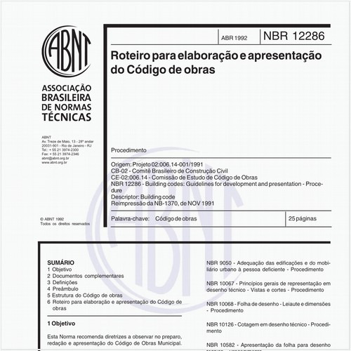 Roteiro para elaboração e apresentação do Código de Obras - Procedimento