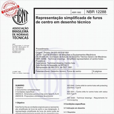 NBR12288 de 04/1992