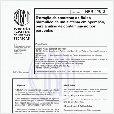 NBR12813 de 01/1993