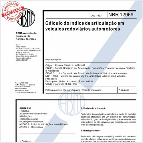 Cálculo do índice de articulação em veículos rodoviários automotores