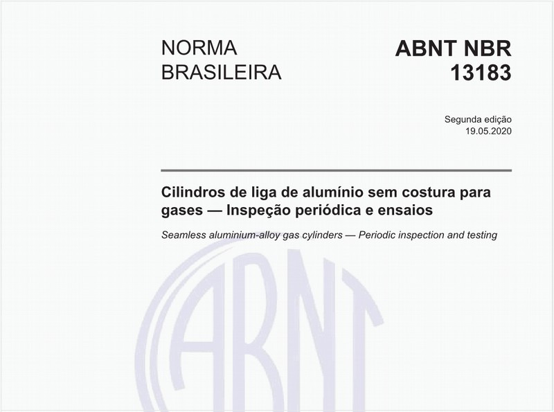 Cilindros de liga de alumínio sem costura para gases — Inspeção periódica e ensaios
