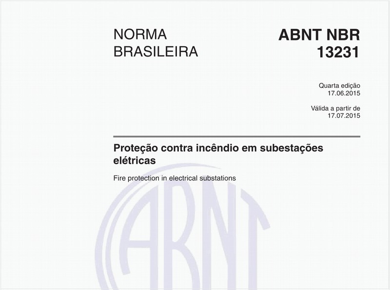 Proteção contra incêndio em subestações elétricas