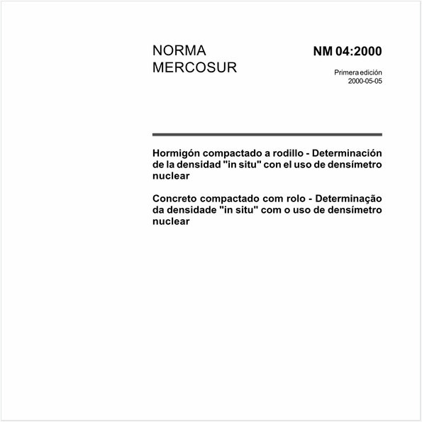 Concreto compactado com rolo - Determinação da densidade "in situ" com o uso de densímetro nuclear