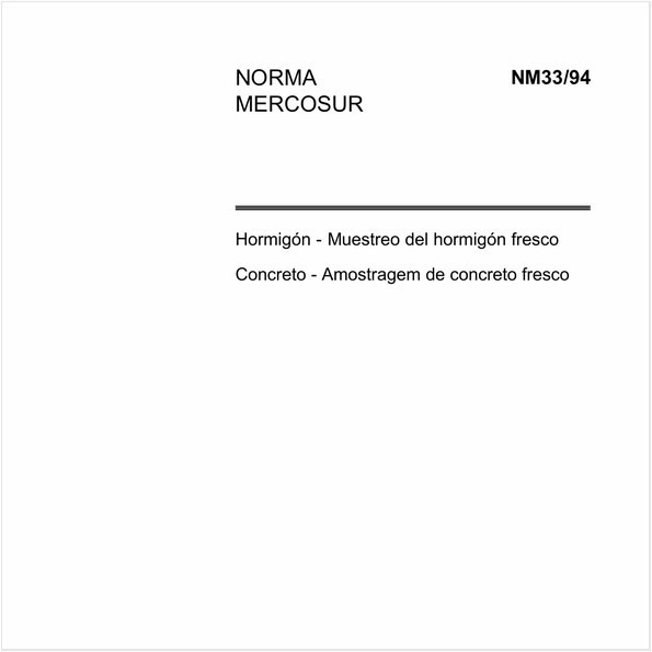 Concreto - Amostragem de concreto fresco